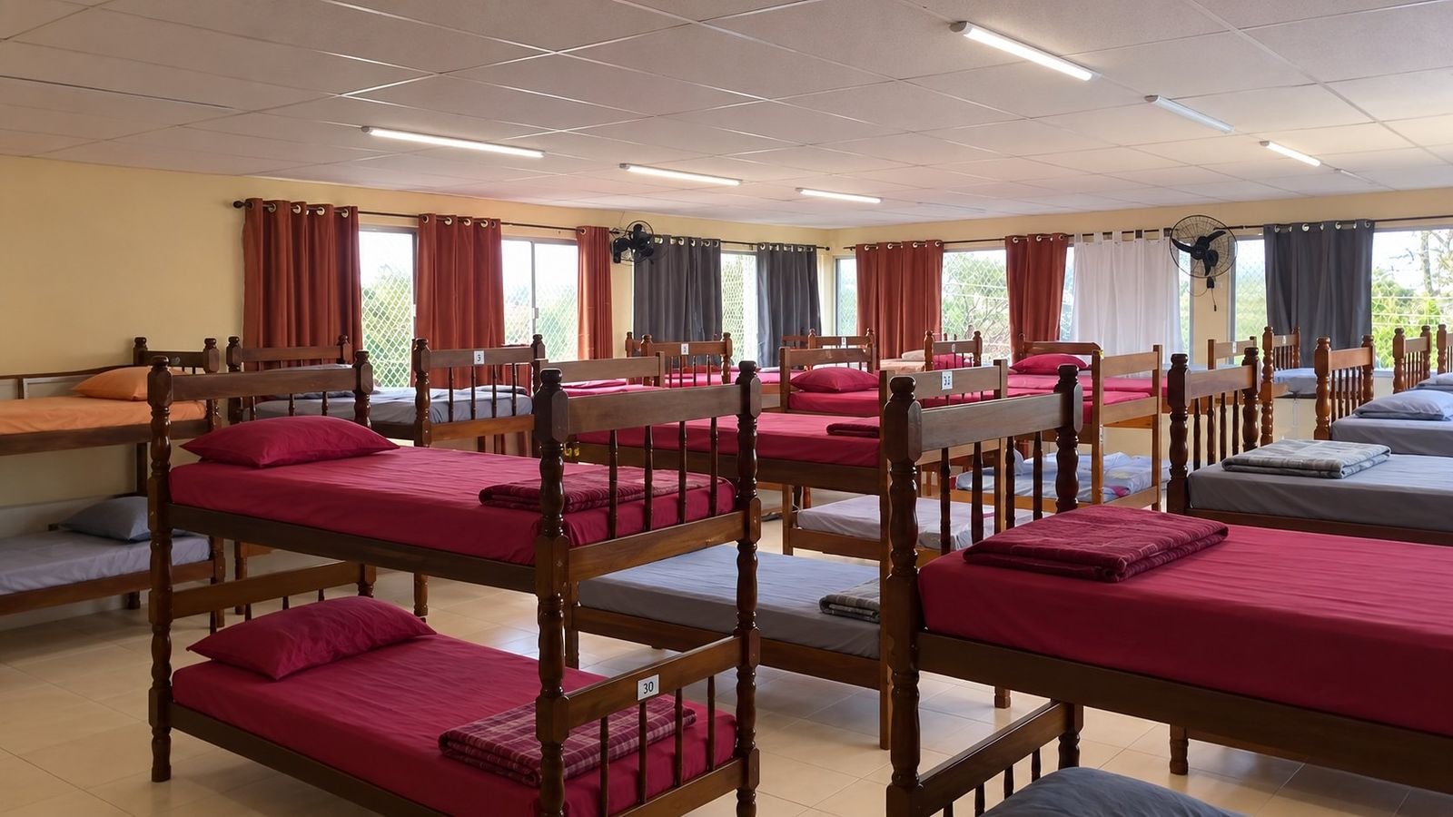 Dormitório da Casa de Apoio Feminino Por Amor