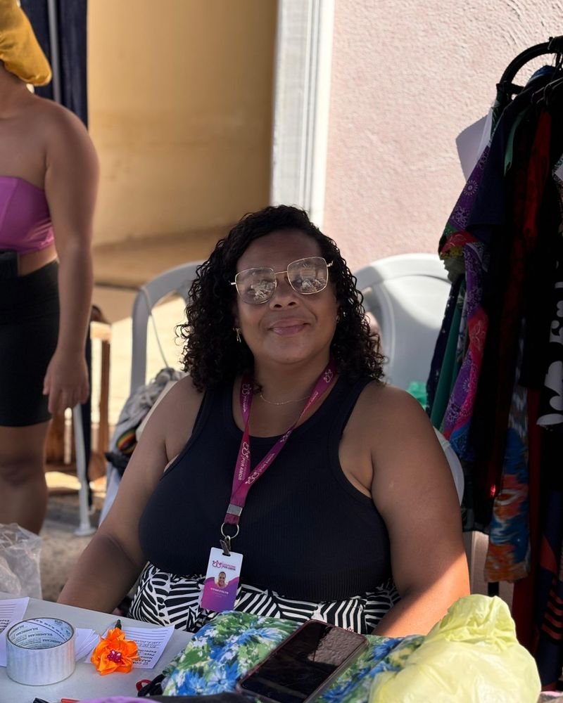 Vivian Evelyn, ex-acolhida e hoje coordenadora da Casa Por Amor